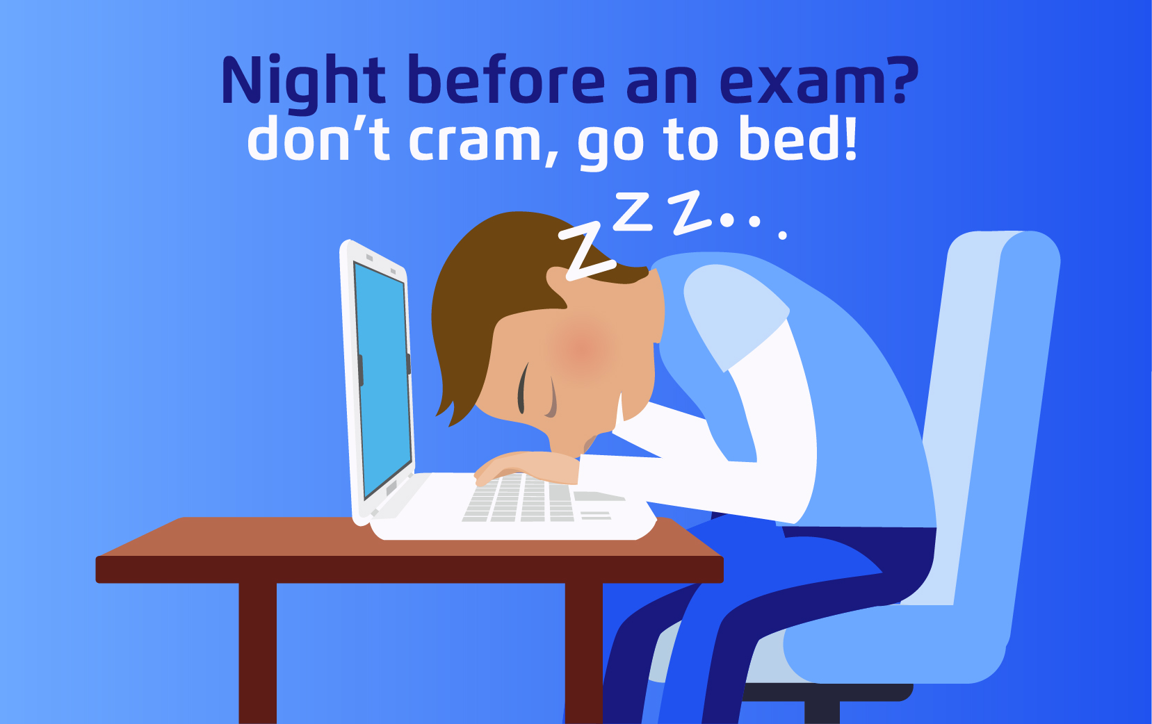 Night Before An Exam? Don’t Cram, Go To Bed!